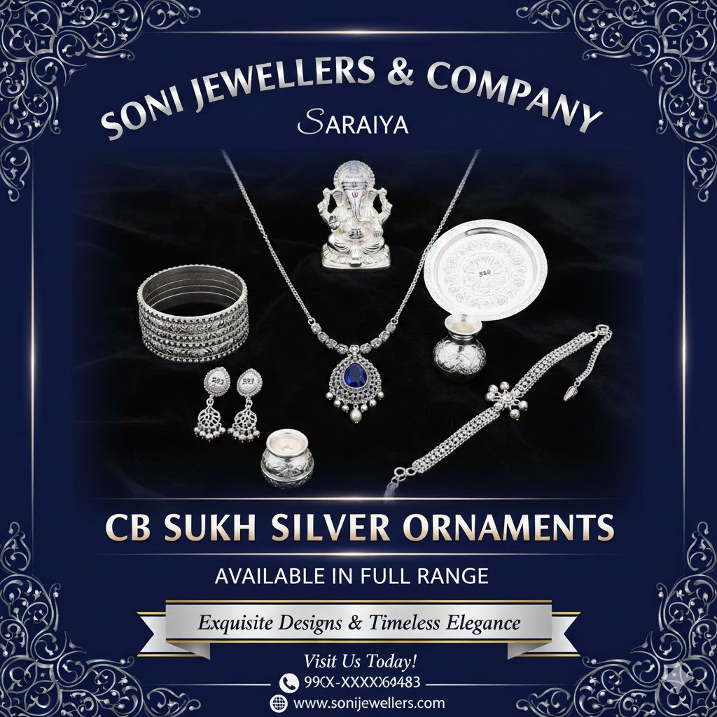 CB SUKH SILVER ITEMS AVAILABLE IN FULL RANGE