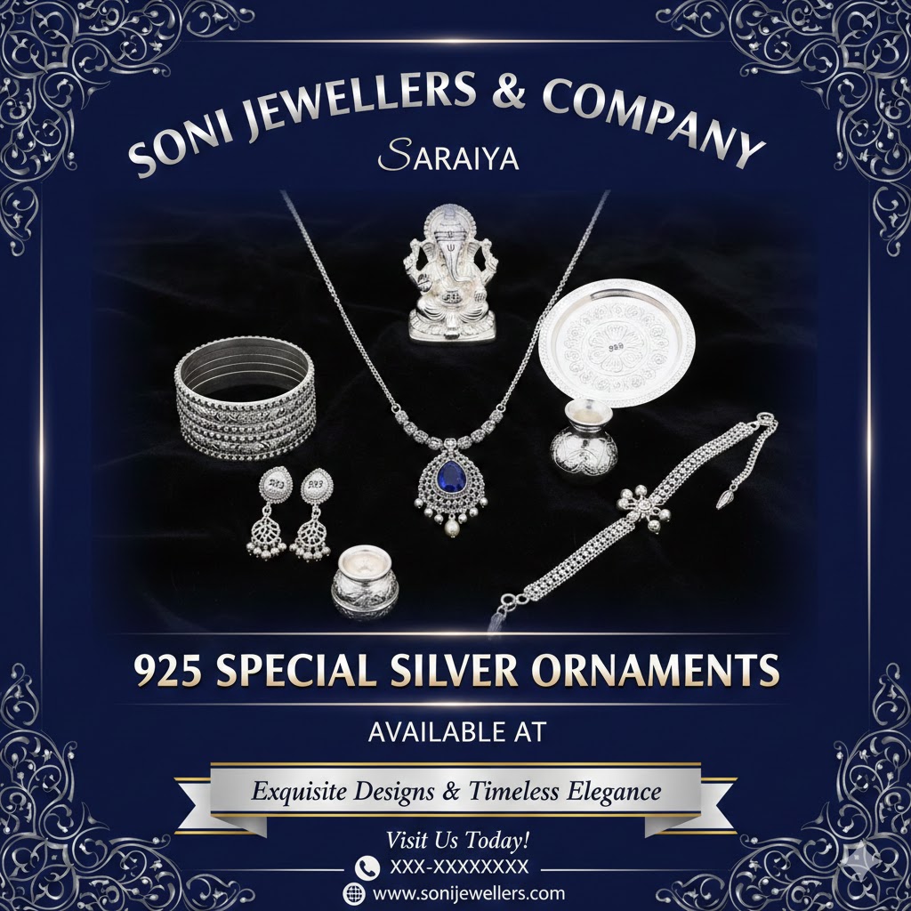 925 SILVER ORNAMENTS AVAILABLE IN FULL RANGE